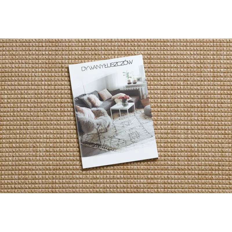 Tappeto rotondo TIMO 5979 in sisal per uso esterno