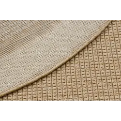 Tappeto circolare TIMO 5979 in sisal naturale per esterni