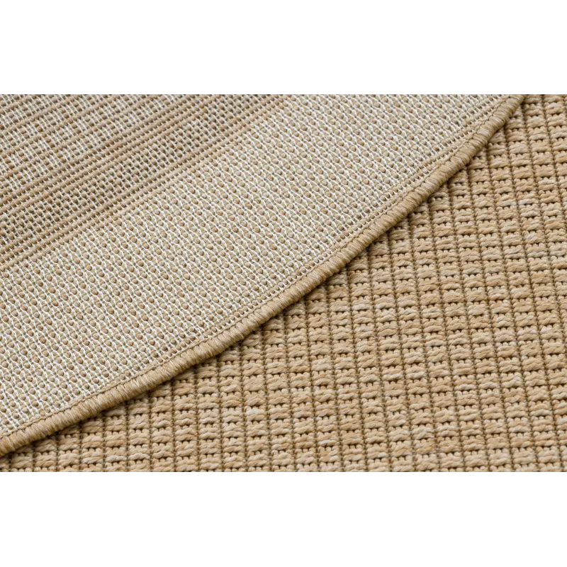Tappeto circolare TIMO 5979 in sisal naturale per esterni