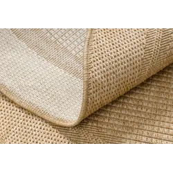 Tappeto TIMO 5979 in beige scuro per uso all'aperto
