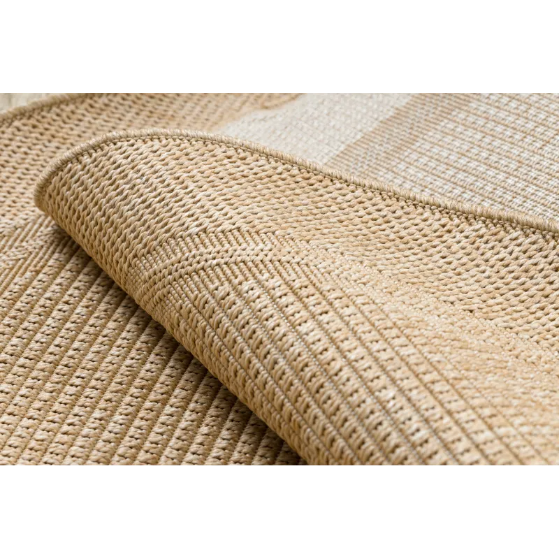 Tappeto TIMO 5979 in sisal naturale per il giardino