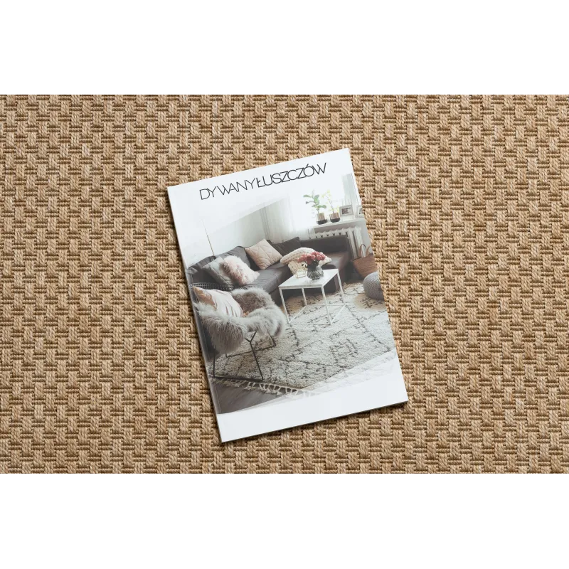 Tappeto TIMO 6272 in beige scuro, perfetto per spazi esterni eleganti