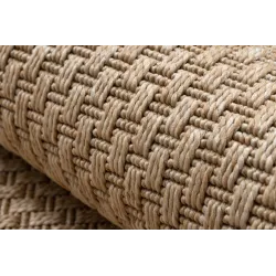 Tappeto in sisal TIMO 6272, perfetto per momenti di relax all'aperto