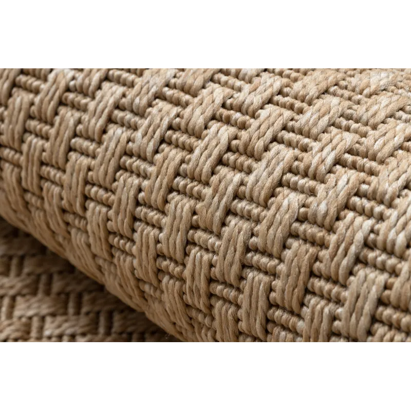 Tappeto in sisal TIMO 6272, perfetto per momenti di relax all'aperto