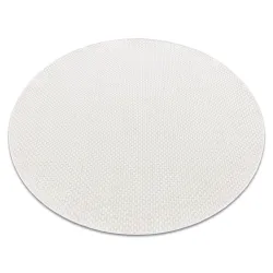 Tappeto TIMO 6272 cerchio SISAL all'aperto bianco - PRODOTTO DI SECONDO GRADO
