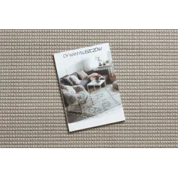Tappeto bianco TIMO 5979 in sisal per esterni, elegante e resistente