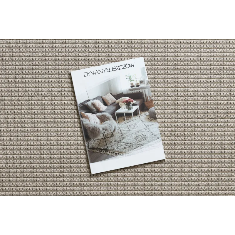 Tappeto rotondo TIMO 5979 in beige per giardino o terrazza