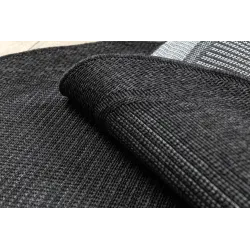Tappeto in sisal nero per il giardino, perfetto per famiglie e bambini