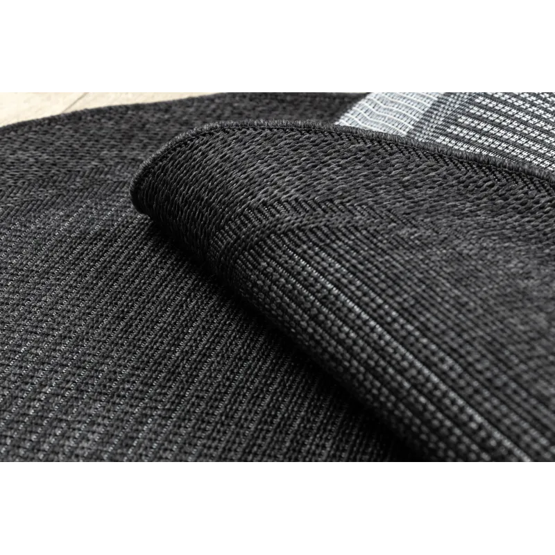 Tappeto in sisal nero per il giardino, perfetto per famiglie e bambini