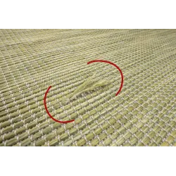 Tappeto SIZAL PATIO 2778 verde, perfetto per soggiorno o camera da letto