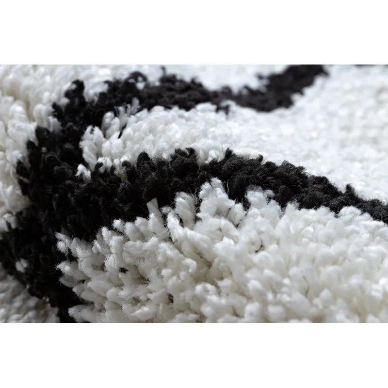 Tappeto BERBER CROSS bianco - morbido e confortevole per la casa