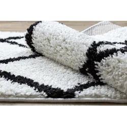 Tappeto BERBER CROSS bianco - perfetto per il soggiorno moderno