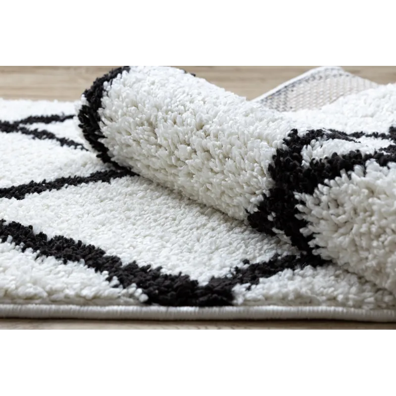 Tappeto BERBER CROSS bianco - perfetto per il soggiorno moderno