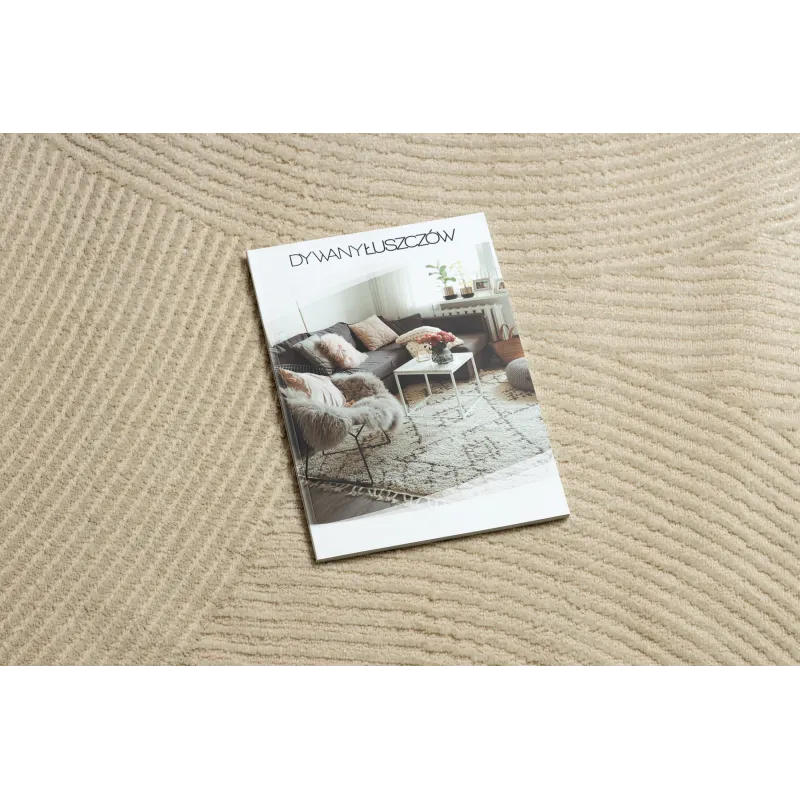 Dywan BALANCE 0194 taupe - Geometryczny, strukturalny, glamour 