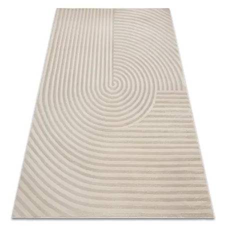 Dywan BALANCE 1921 taupe - Geometryczny, strukturalny, glamour 