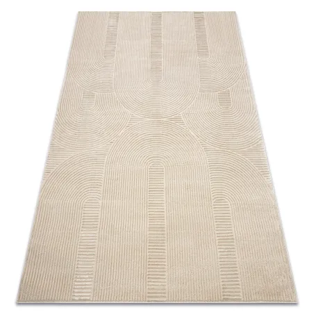 Dywan BALANCE 9086 taupe - Geometryczny, strukturalny, glamour 