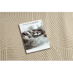 Dywan BALANCE 9086 taupe - Geometryczny, strukturalny, glamour 