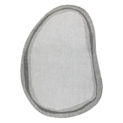 Tappeto ORGANIC 2125 Sisal Pietra Crema / Grigio - naturale, moderno forma irregolare