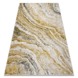 Tappeto FUSION 9776 crema / bianco / giallo - Astrazione, moderno, astratto