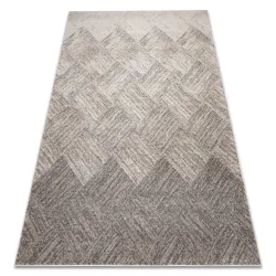 Dywan FUSION 9775 beż / brązowy - Geometryczny, nowoczesny, abstrakcyjny