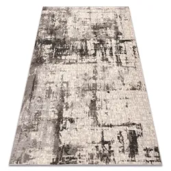 Tappeto in lana NAIN Astrazione, vintage 7005/51625 beige / grigio