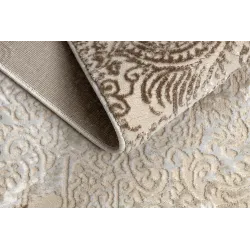 Dywan ALLURE 5715 Abstrakcja - Strukturalny, stylowy, glamour beż / biały