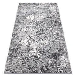 Tappeto ALLURE 5716 Pietra - Strutturato, elegante, glamour grigio chiaro / grigio