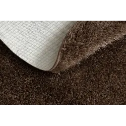 Dywan łazienkowy SYNERGY koło glamour, antypoślizgowy, miękki - lurex beż