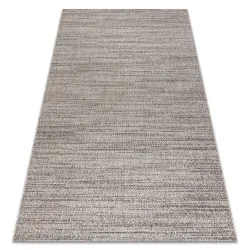 TAPPETO IN CORDA SISAL FLOORLUX 20389 Argento / Nero MELANGE - 2. SCELTA