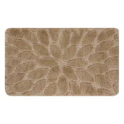 Tappeto da bagno SUPREME STONES pietre, antiscivolo, morbido - beige