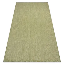 Tappeto IN CORDA SISAL SION A5165A Melange tessitura piatta verde