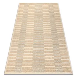 Tappeto FLUX 461.124.SA110 Lana OSTA - Geometrico, strutturato, Loft Beige / Crema