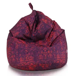 Poltrona Pouf Sacco L per bambini -Tessuto Stampato Premium – vista 178