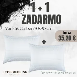 Cuscino Antistress Carbon 70×90 cm – Ipoallergenico, Anti-Stress, 1+1 GRATIS