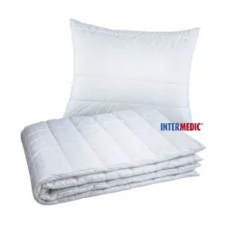Set Antistress Carbon Medic – Piumone 140x200 cm + Cuscino 70x90 cm