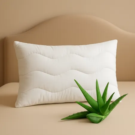 Cuscino Aloe Vera 80x80 cm – naturale, ipoallergenico, lavabile nella categoria cuscini deluxe