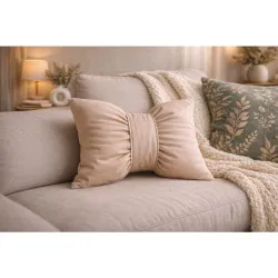 Cuscino decorativo Fiocco beige 40x60cm