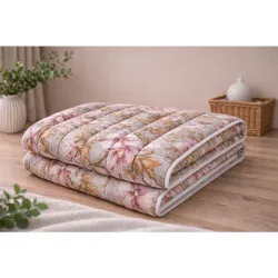 Piumone 4 Stagioni Flowers Microfibra 140x200 cm