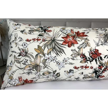 Federa Vintage 50×150 cm in 100% cotone, perfetta per chi dorme di lato