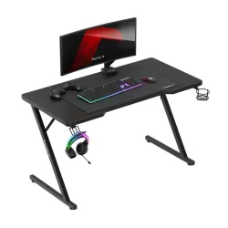 Scrivania Gaming Hero 2.5 Nero 120 cm