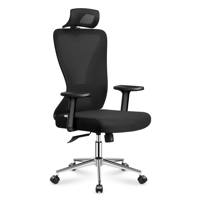 Manager 3.5 Nero poltrona da ufficio ergonomica con supporto lombare e altezza regolabile