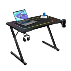 Scrivania gaming Hero 1.8 Nero 100 cm