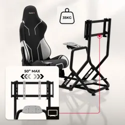 Speed 6.0 Cockpit da Corsa Simulatore – vista 8