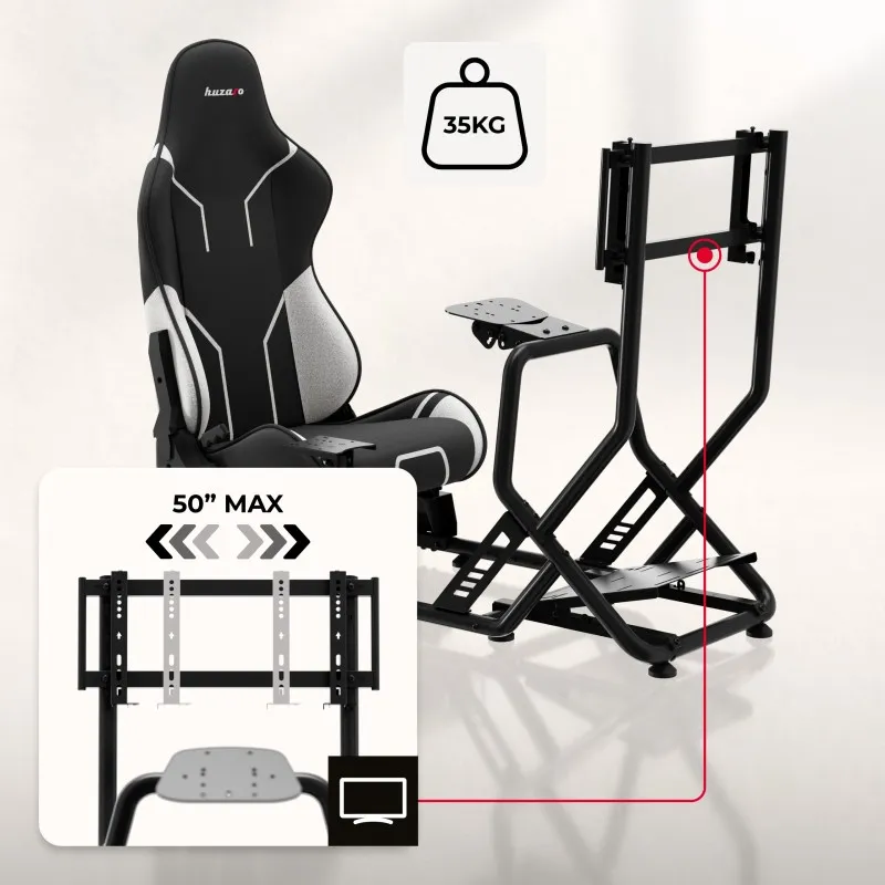 Speed 6.0 Cockpit da Corsa Simulatore – vista 8