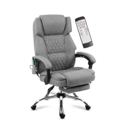 Poltrona da ufficio Boss 6.0 Grey con massaggio