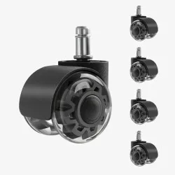 Ruote Wheels 3.0 Nero per Sedie 8