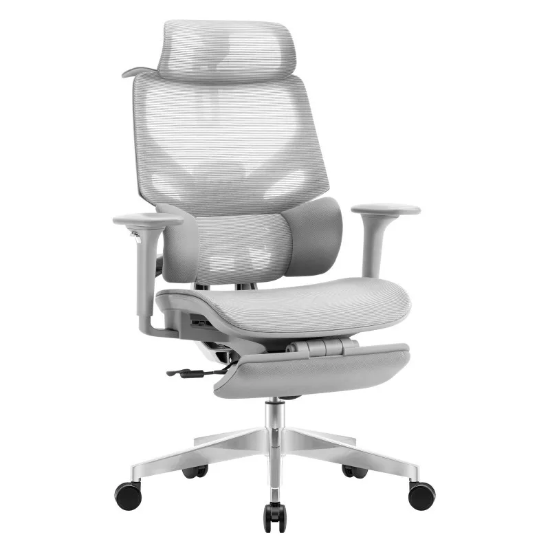 Sedia gaming ergonomica Expert 8.7 grigia, perfetta per l'ufficio