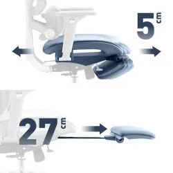 Sedia gaming ergonomica Expert 8.7 grigio Mesh 9