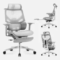 Sedia gaming ergonomica Expert 8.7 grigio Mesh 16