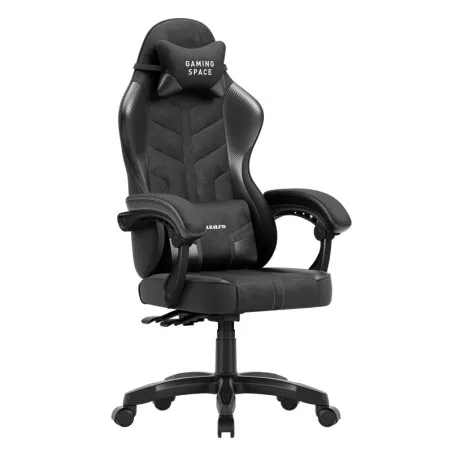 Sedia gaming Force 2.7 in velluto nero, perfetta per lunghe sessioni di gioco